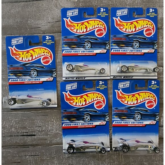 Hot Wheels Lot of 20 Die-Cast Cars Auburn 852 Skullrider Greased Lightnin' - Picture 5 of 13